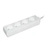 Extension cord P4 4 sockets 2Р/3m 2х0.75mm2 10A/250V STANDART UEC